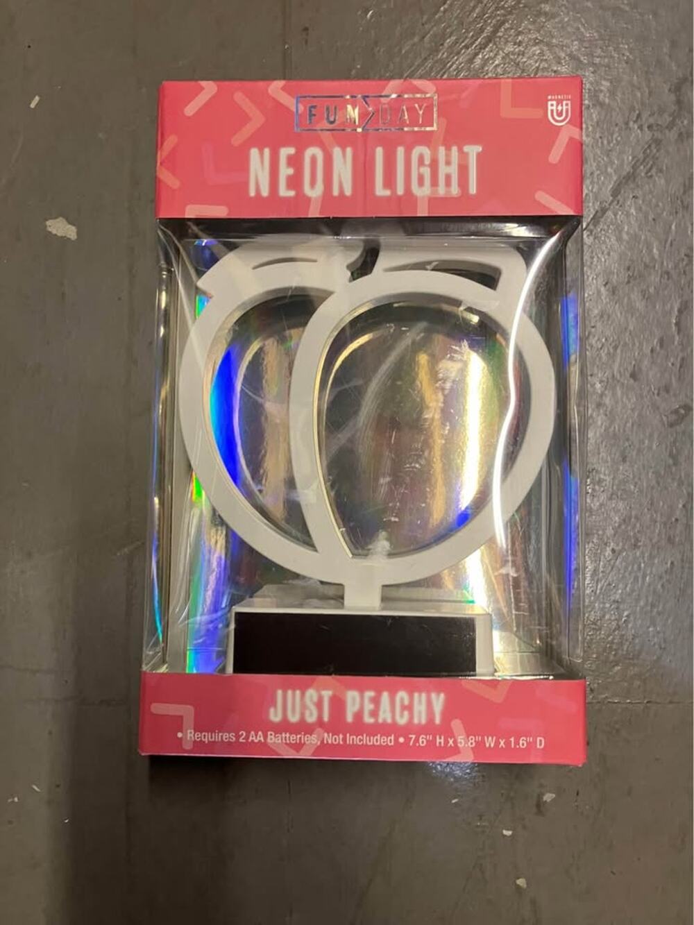 Fun Day Just Peachy Neon Light